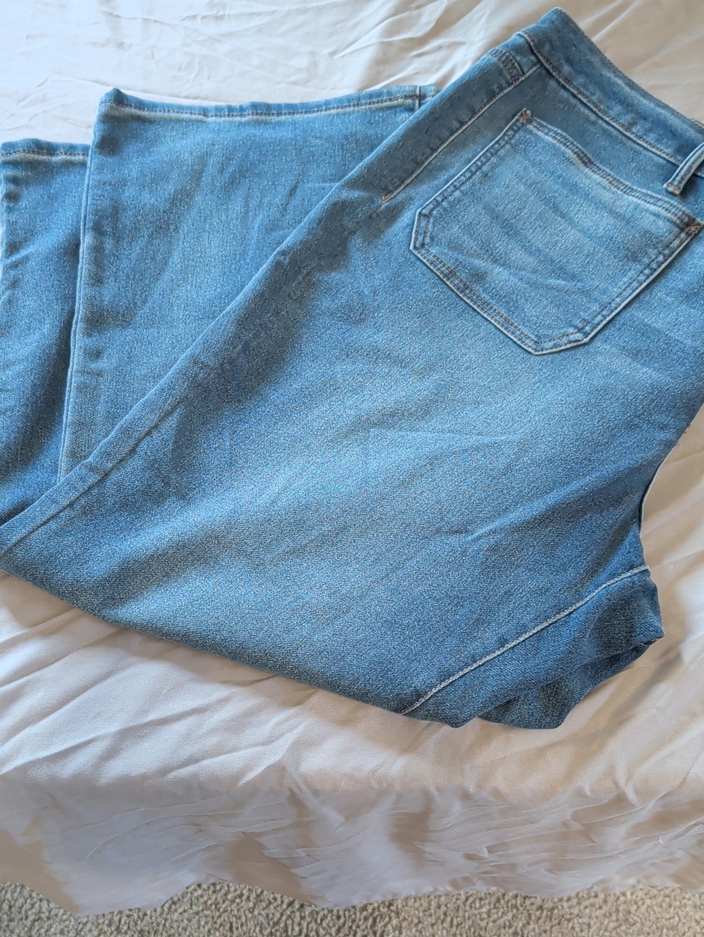 NWT Women's Size 3X Stitch Star Pull On Ankle Bootcut High Rise  Jeans